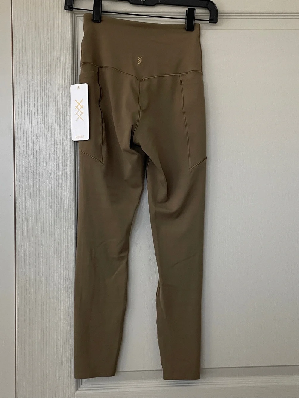 NWT Rhône Revive 7/8 Pocket Legging Brown Leaf XS